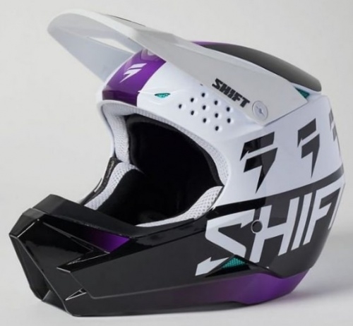Шлем Shift White Label UV White