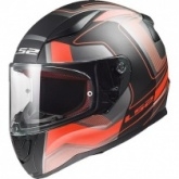 Шлем LS2 FF353 Rapid Carrera Hi-Vis Black/Red/Grey